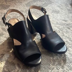 Soul Naturalizer Block Heel Sandals Black